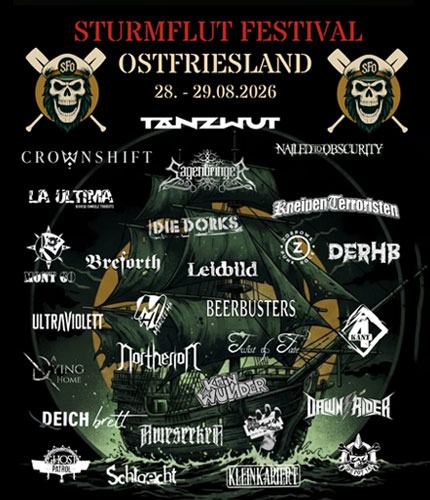 Sturmflut Festival Ostfriesland 