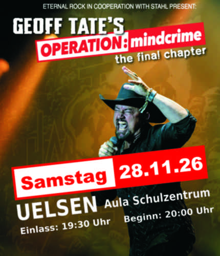 GEOFF TATE`S OPERATION: mindcrime the last chaper