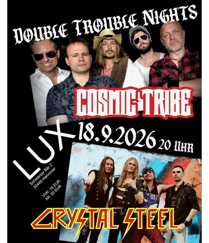 COSMIC TRIBE & CRYSTAL STEEL