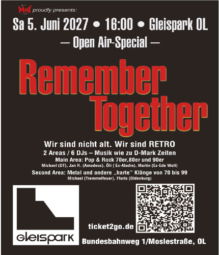 Remember Together Summer Open Air 2027