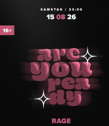 ARE YOU READY // 15/08/26