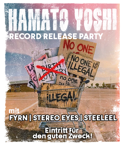 HAMATO YOSHI "Stand Up For The People" EP-Release