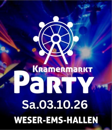 Kramermarkt Party Samstag 03.10.26