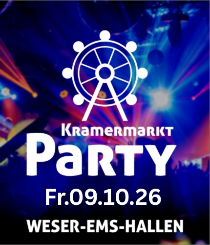 Kramermarkt Party Freitag 09.10.26