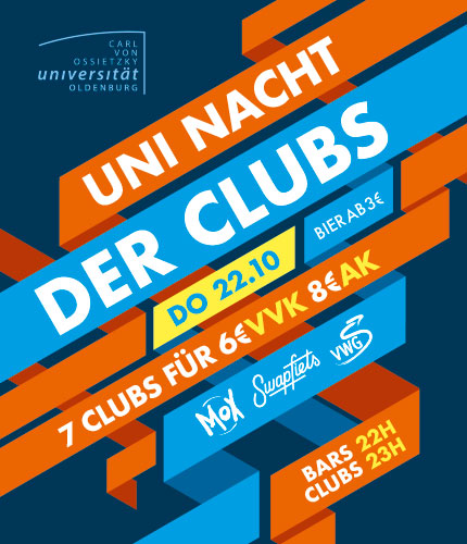 Uni Nacht der Clubs Oldenburg 10-26