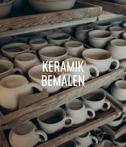 Keramik bemalen | Kleines Glück