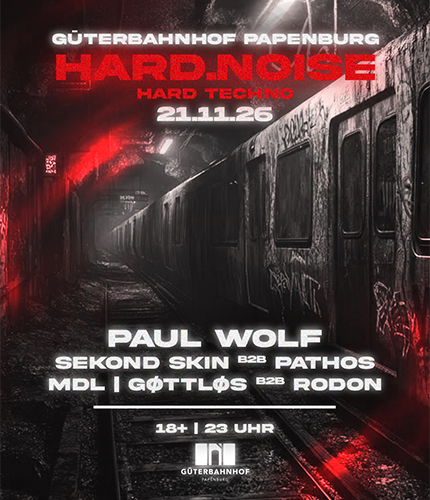 Hard.Noise 21.11.2026 Güterbahnhof Papenburg